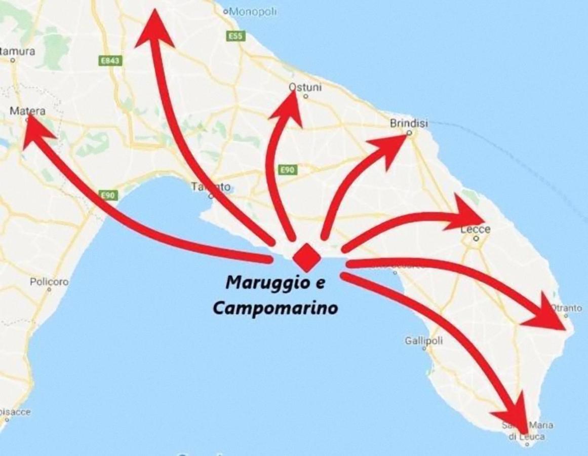 Casa Vacanze Santiago E Ian Maruggio Eksteriør billede